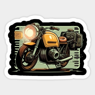 Yellow Scrambler Sticker